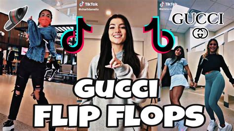 gucci brown flip flops|gucci flip flops tiktok song.